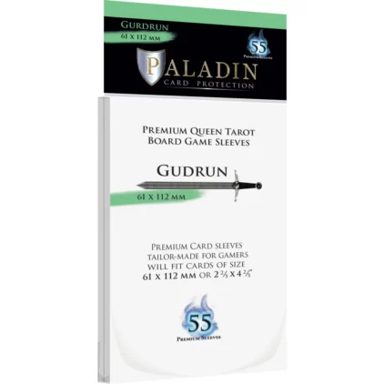Sleeves Paladin : "Gudrun" Tarot 61x112mm