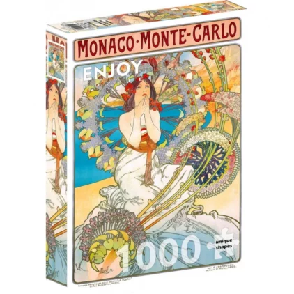 1000P alfonsMucha - Monaco Monte carlo