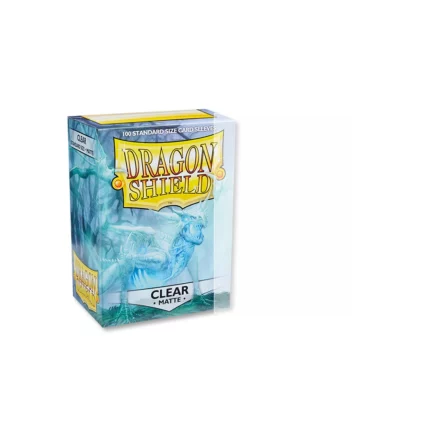 100 Dragon Shield Matte : Clear (10)