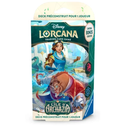 Disney Lorcana set 7 : Starter Belle et la Bête Rubis et Saphir