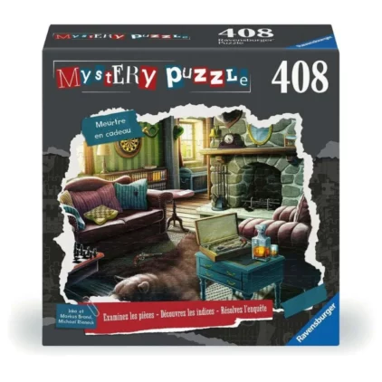 Mystery Puzzle - Meurtre en cadeau 408 Pièces