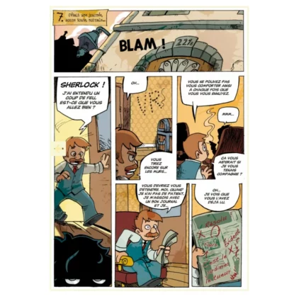 Sherlock Holmes La BD dont vous êtes le héros - Livre 1 – Image 2
