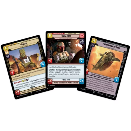 SW Unlimited : Passage Vitesse Lumière Deck 1J Boba Fett – Image 3