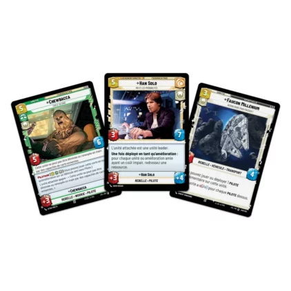 SW Unlimited : Passage Vitesse Lumière Deck 1J Han Solo – Image 3