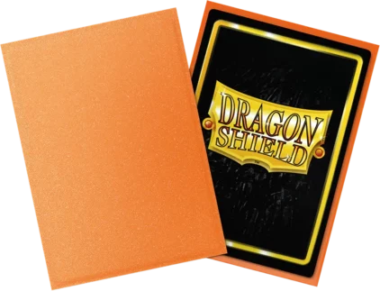 100 Dragon Shield Matte : Amber – Image 2