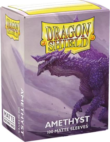 100 Dragon Shield Matte : Amethyst