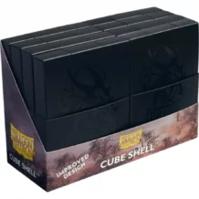 Dragon Shield - Shadow Black Boxes Cube Shell