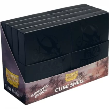 Dragon Shield - Shadow Black Boxes Cube Shell