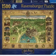 Ravensburger 1500p : La carte de Poudlard / Harry Potter