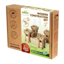 Jeu de construction en bois Fortification 282 pièces