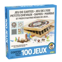 Coffret 100 Jeux Classic Junior en bois