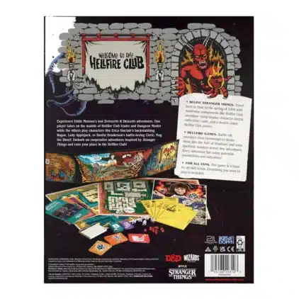 Dungeons et Dragons jeu de plateau Stranger Things: Welcome to the Hellfire Club – Image 3