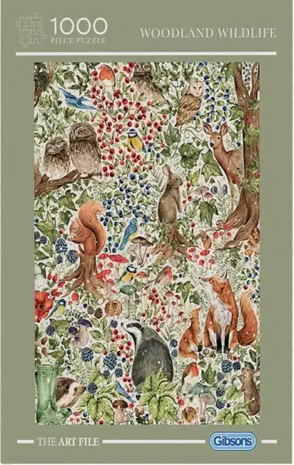 Puzzle 1000p Woodland Wildlife