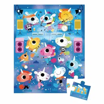 Puzzle concert rock licornes - 24 PCS – Image 2