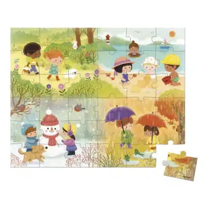 Puzzle Les Saisons - 36 PCS – Image 2