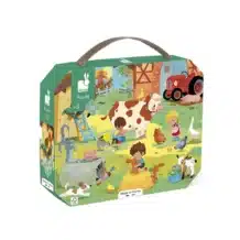 Puzzle Une journée à la ferme - 24 PCS