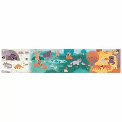 WWF® - PUZZLE PANO 4 SAISONS - 36 PCS – Image 2