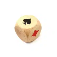 Dés atout en hêtre Naturel