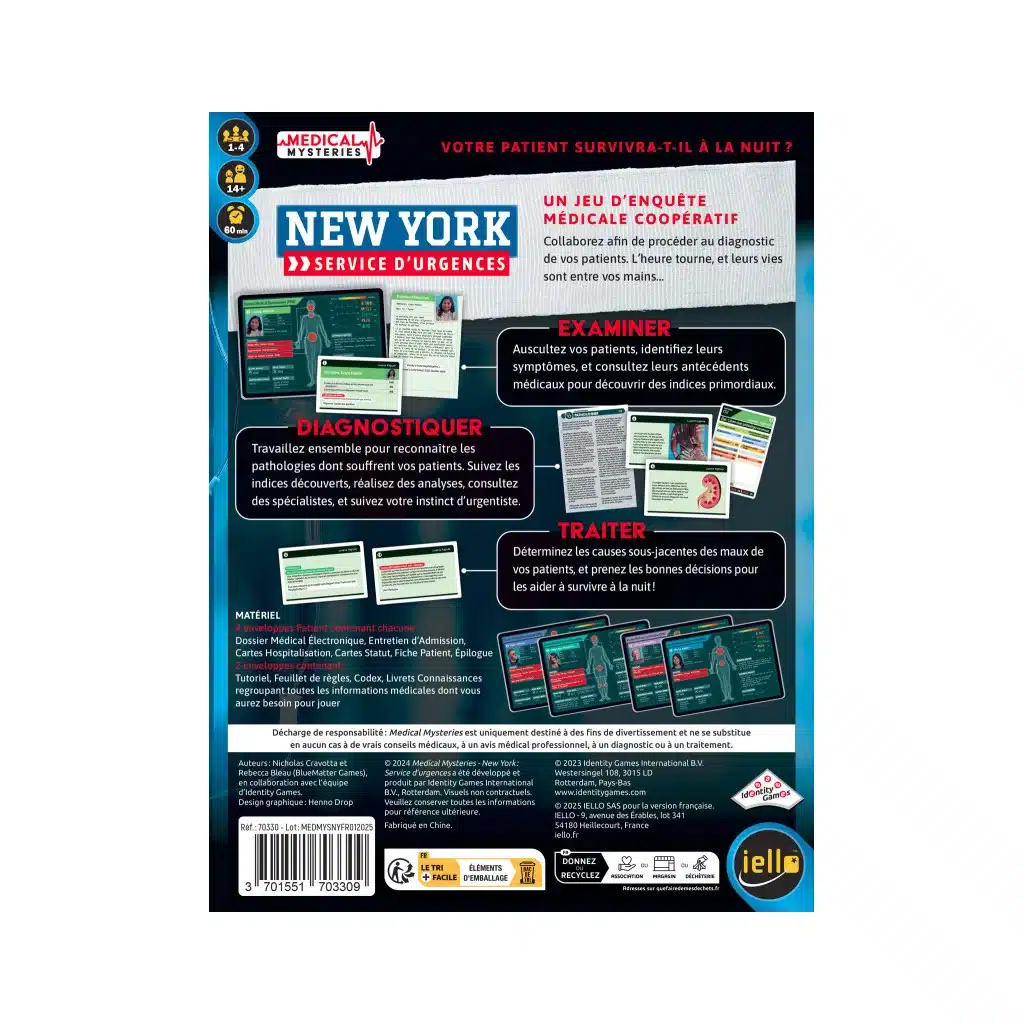 IELLO - Medical Mysteries : New York (FR) – Image 3