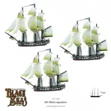 Black Seas 6th rates squadron