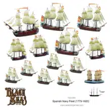 Black Seas Spanish Navy Fleet (1770 - 1830)