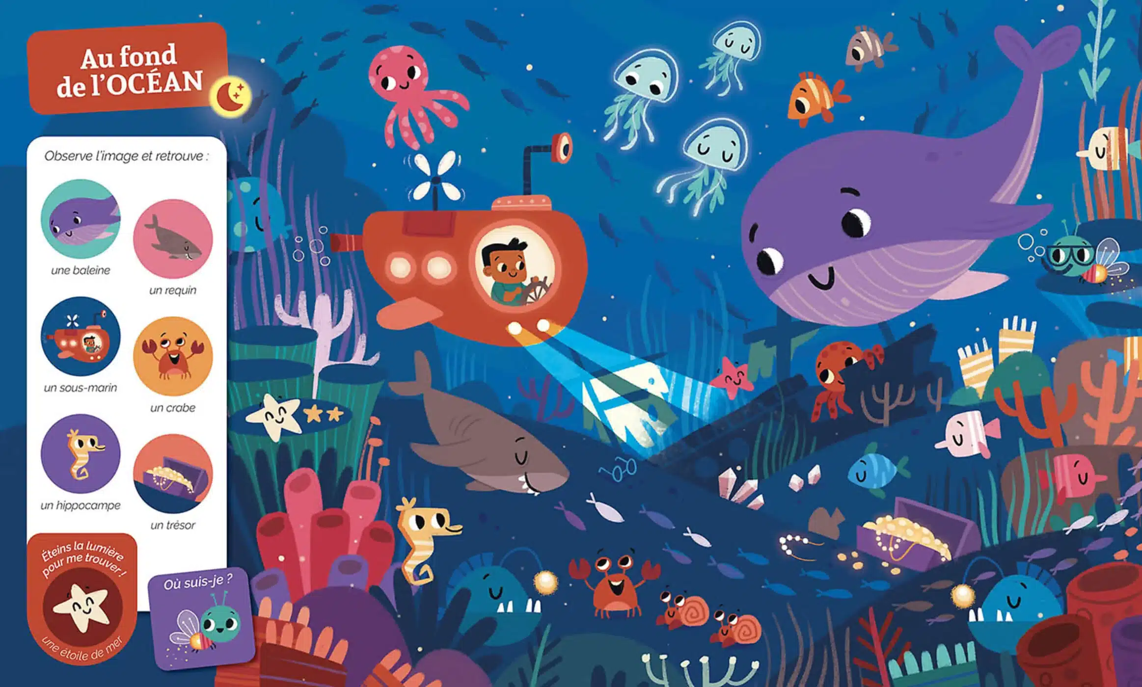 Cherche et trouve des tout petits : Brille dans la nuit – Image 2