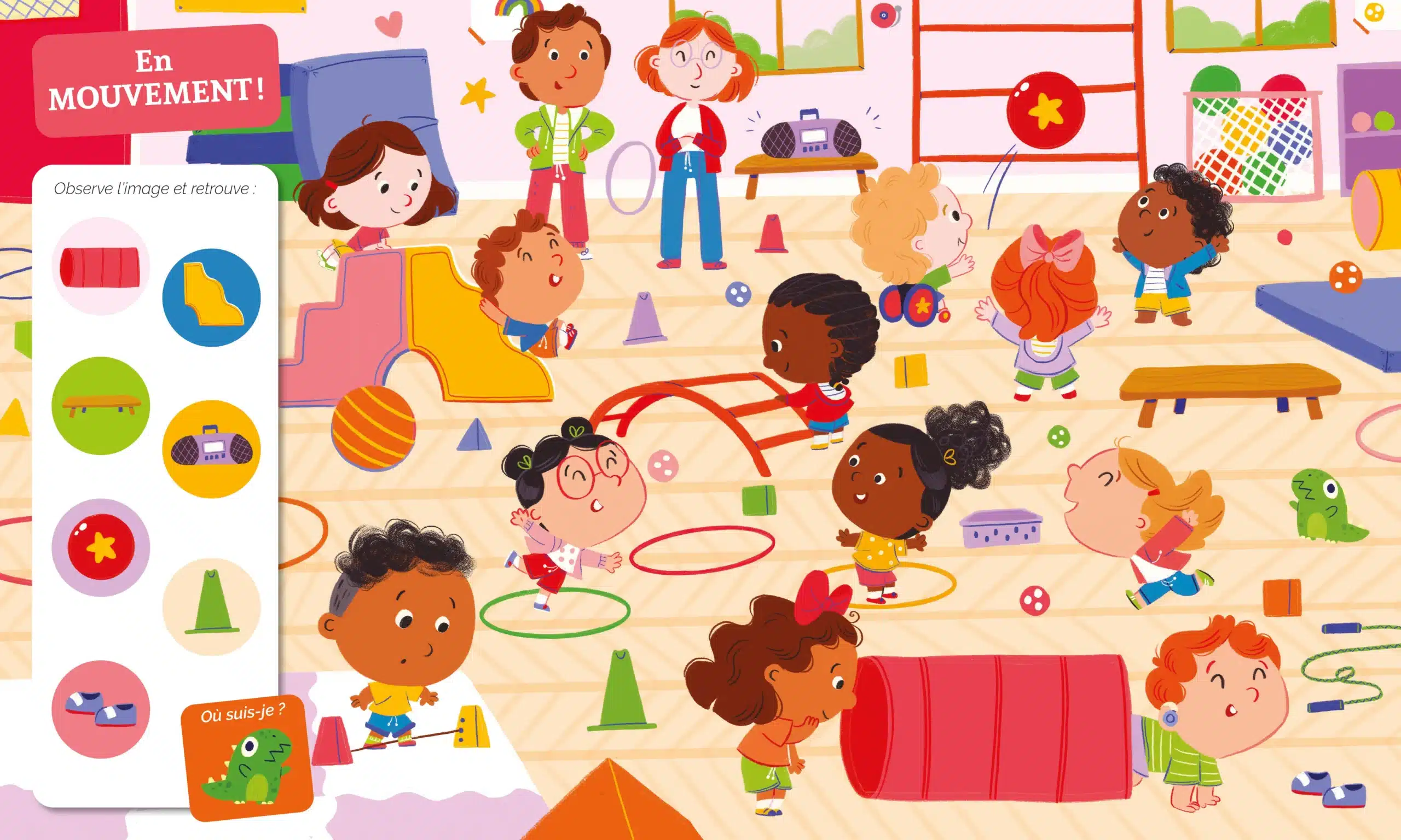 Cherche et trouve des tout petits : La Maternelle – Image 3