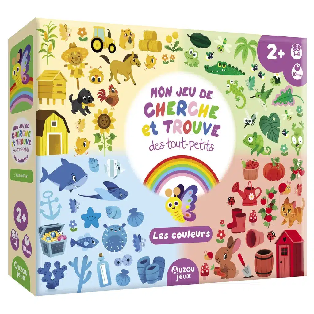 Jeu de Cherche et Trouve des tout petits : Les Couleurs