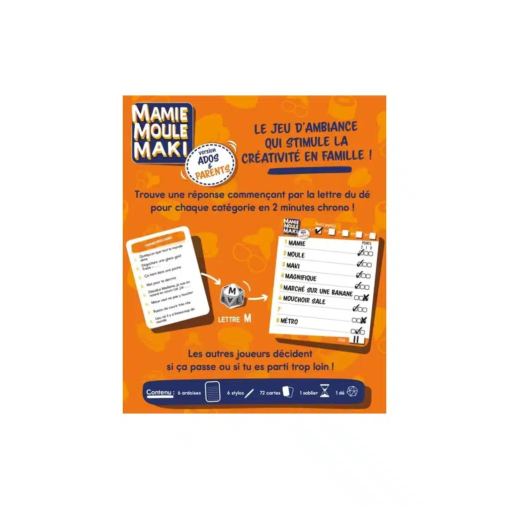 Mamie Moule Maki Ados et Parents – Image 3