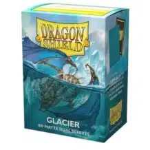 100 Dragon Shield Dual Matte - Glacier