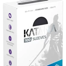 100x UGuard Sleeves Standard Katana - Obsidian Shard