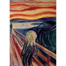 Munch - Le Cri 1000 pièces
