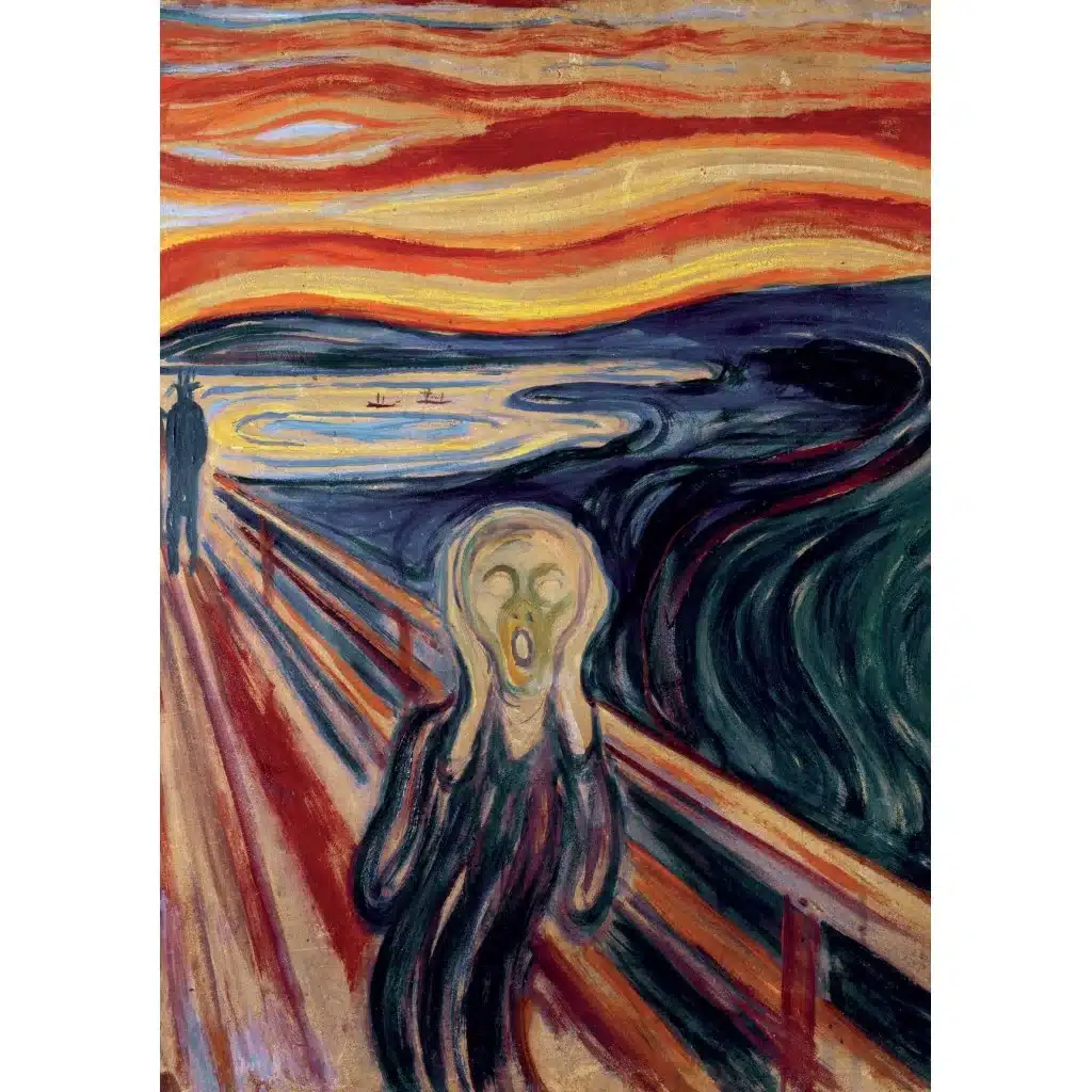 Munch - Le Cri 1000 pièces