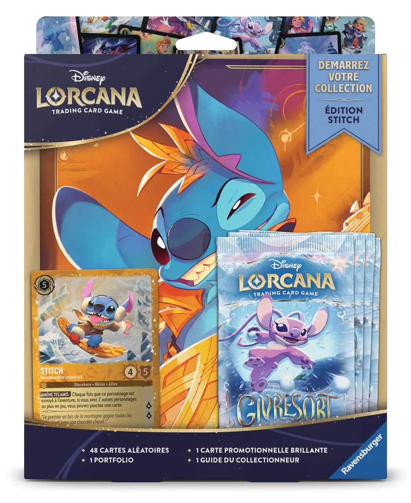 Disney Lorcana set 11 : Coffret démarrez votre collection - Stitch