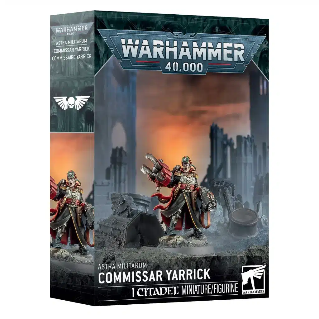 W40K - Astra Militarum : Commissaire Yarrick