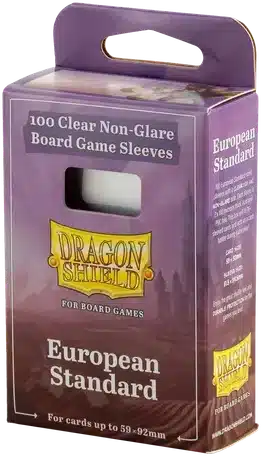 100 Dragon Shield : European Standard 59x92mm