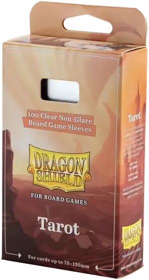 100 Dragon Shield : Board Game Sleeves - Tarot 70x120mm