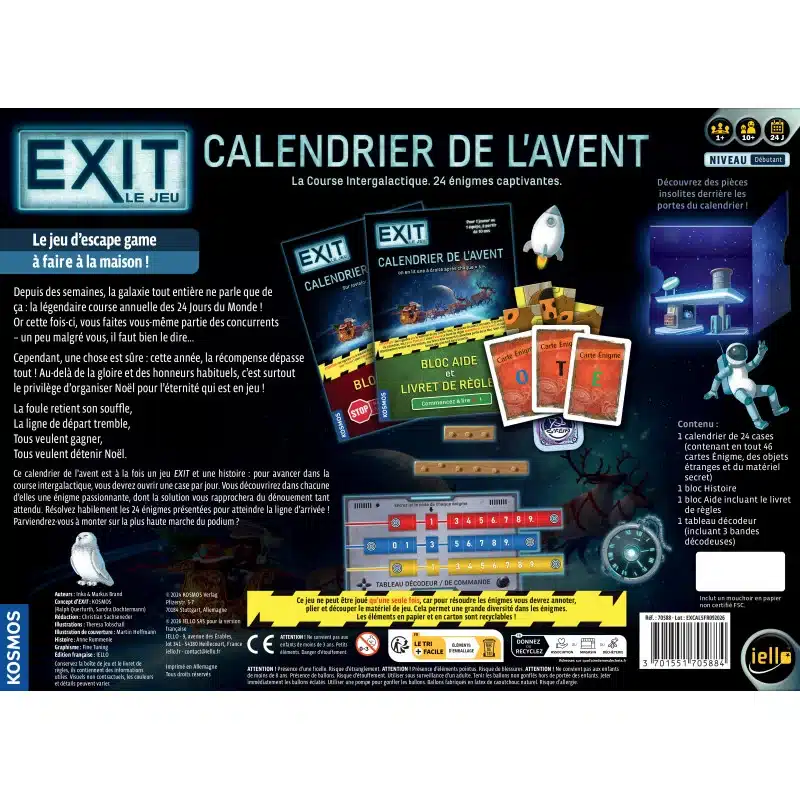 EXIT : Calendrier de l'Avent : Course Intergalactique – Image 3