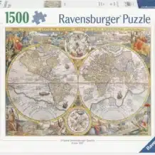 Ravensburger 1500p : Mappemonde 1594